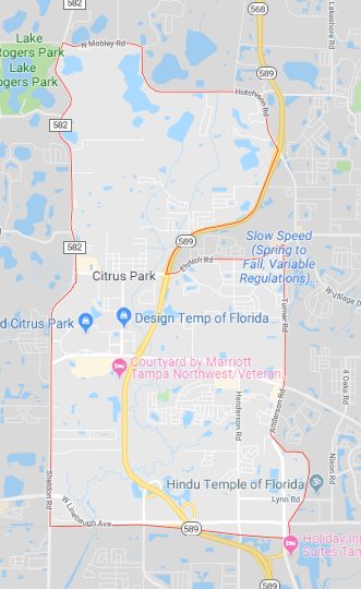 Citrus Park Computer Repair near me tampa map